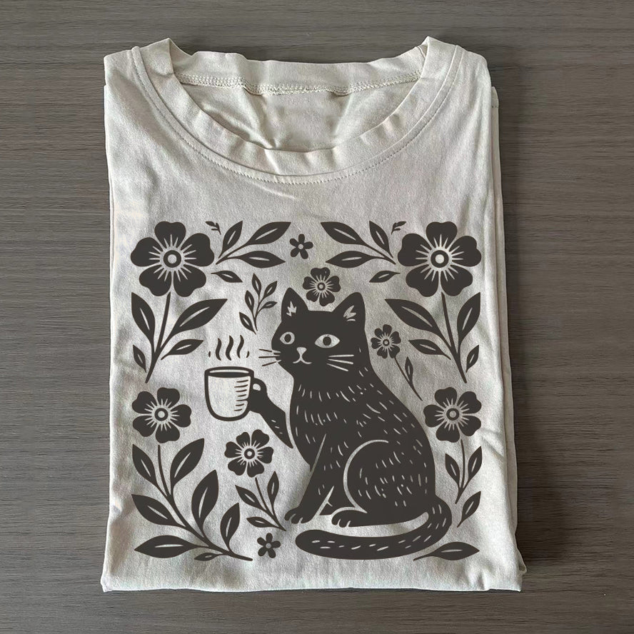 Boho Cat T-shirt