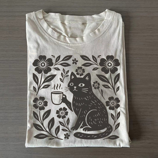 Boho Cat T-shirt